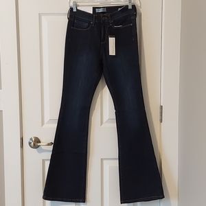 NWT Banana Republic Dark Wash Flare Jeans size 26P